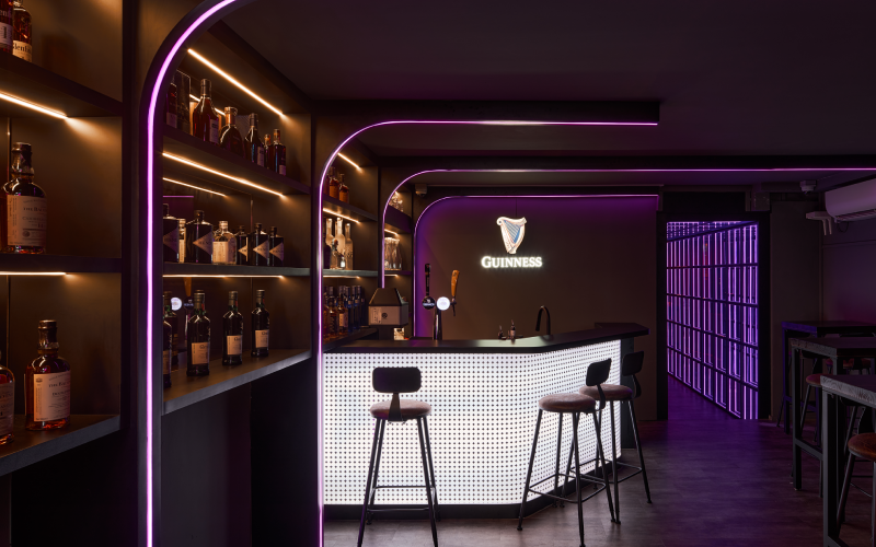 Premium meeting room interior designed by Brickwood Studio at 23 Ann Siang.